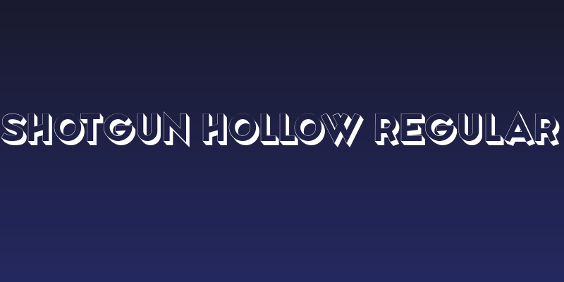 Shotgun Hollow Regular Social Header