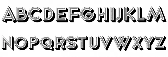 Shotgun Regular Schriftart Groß