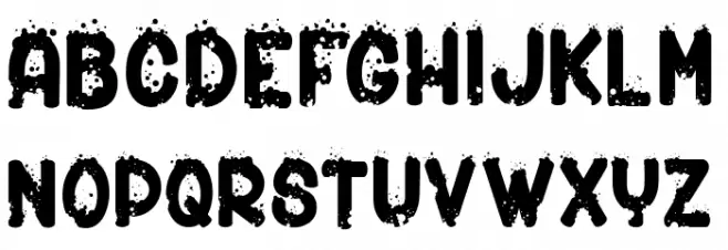 Shotgun_PersonalUseOnly フォント 大文字