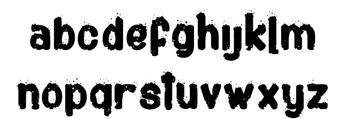 Shotgun_PersonalUseOnly Font LOWERCASE