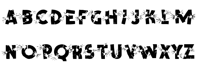 Shotling Font LOWERCASE