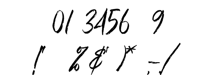 Shoufa Font OTHER CHARS
