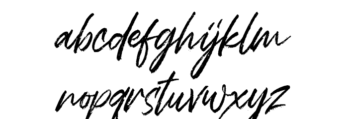 Shoufa Font LOWERCASE