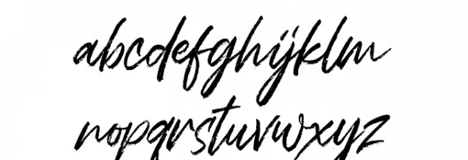 Shoufa Caratteri MINUSCOLO