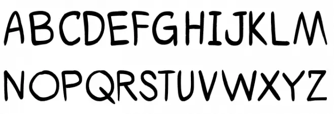 ShoujoPop! Caratteri MAIUSCOLE