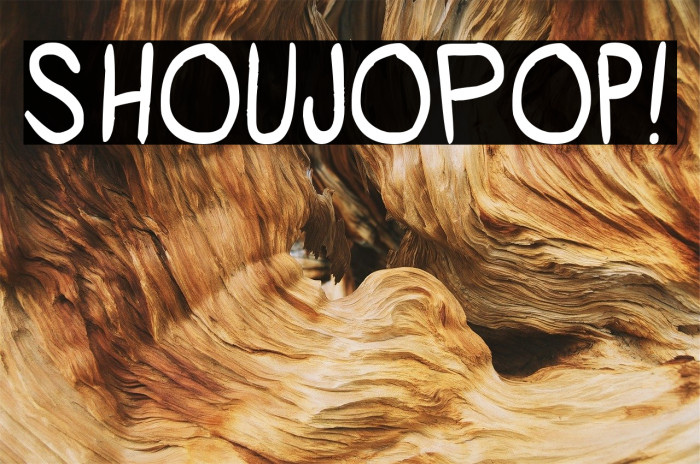 ShoujoPop! Font examples