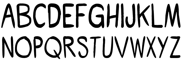 ShoujoPop! Font LOWERCASE