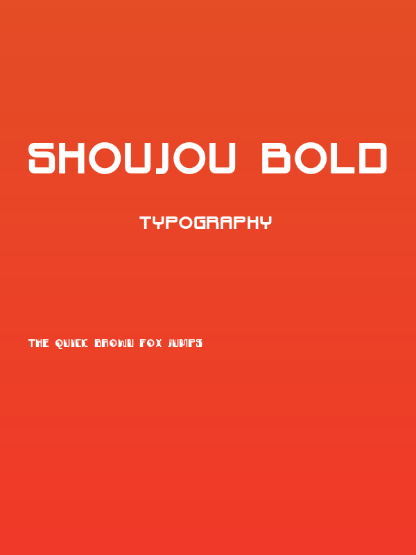 Shoujou Bold Poster