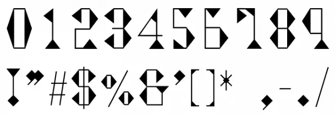 Shoukei Normal Font OTHER CHARS