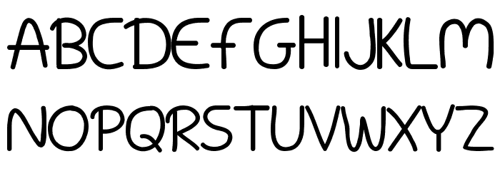 Shoulda Known Better! Font LOWERCASE