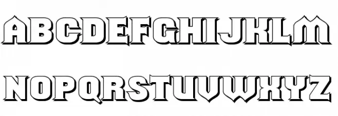 ShouldveKnownShaded-Regular Polices MAJUSCULES