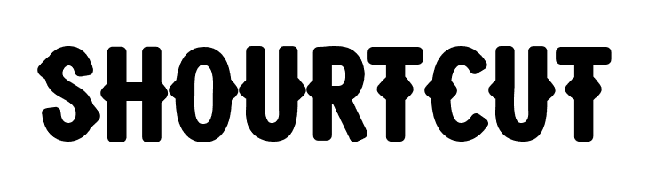 Shourtcut   font caratteri gratis
