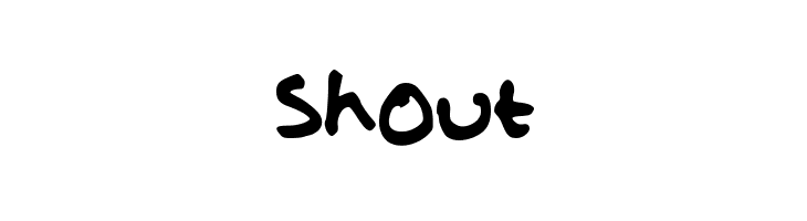 Shout  Free Fonts Download