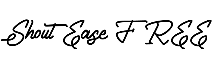 ShoutEase FREE  font caratteri gratis