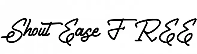 ShoutEase FREE  Frei Schriftart Herunterladen