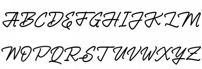 ShoutEase FREE Font UPPERCASE