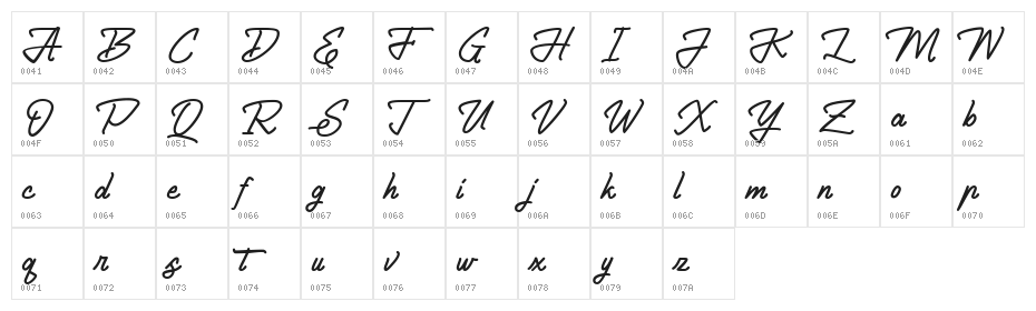 ShoutEase FREE Character Map