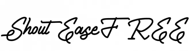 ShoutEaseFREE  Frei Schriftart Herunterladen