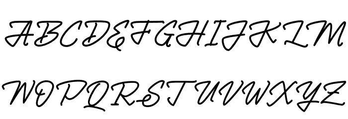 ShoutEaseFREE Font UPPERCASE
