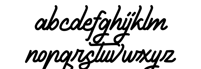 ShoutEaseFREE Font LOWERCASE