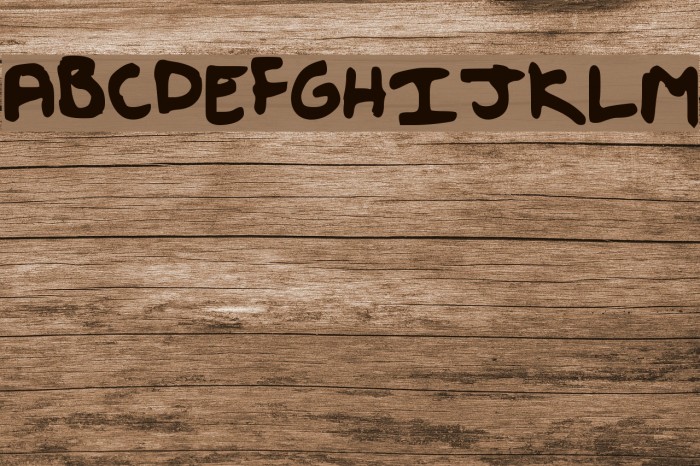 Shout Font examples