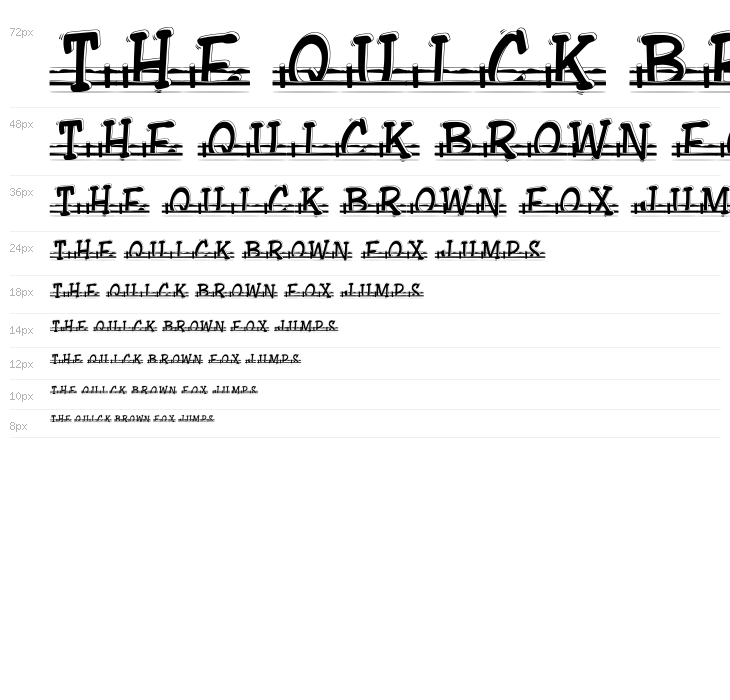 ShowLetters_Action Waterfall