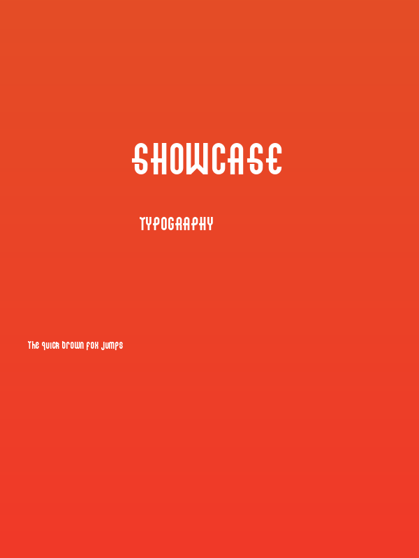 Showcase Poster