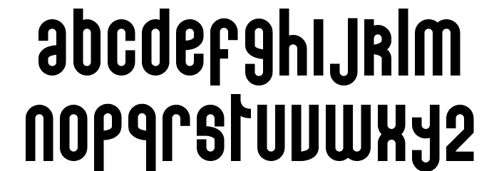 Showcase Font LOWERCASE
