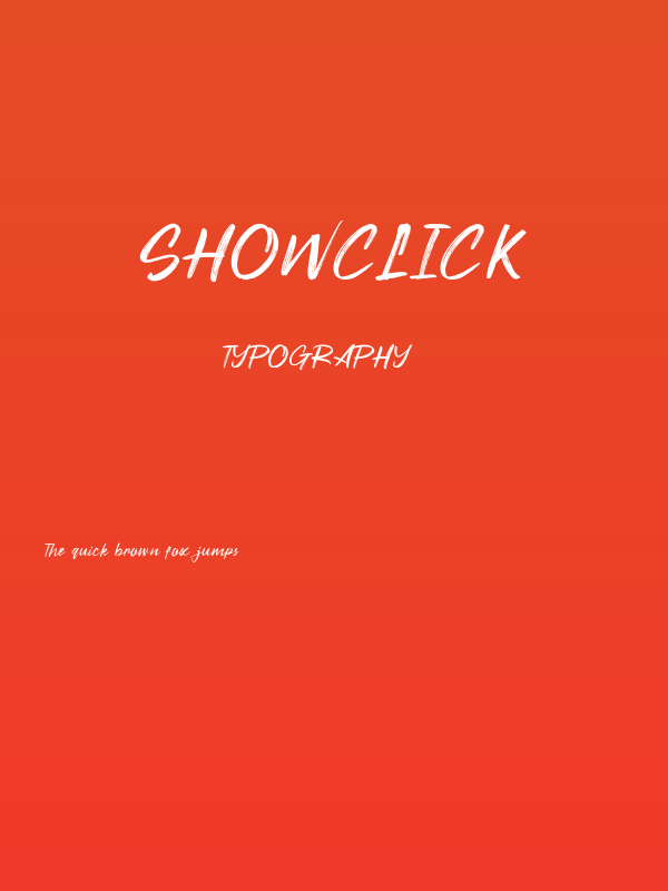 Showclick Poster