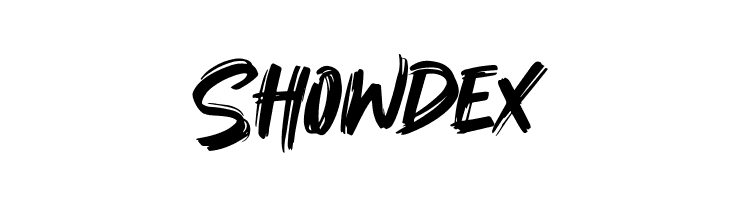 Showdex  Free Fonts Download