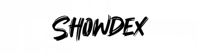 Showdex  Скачать бесплатные шрифты