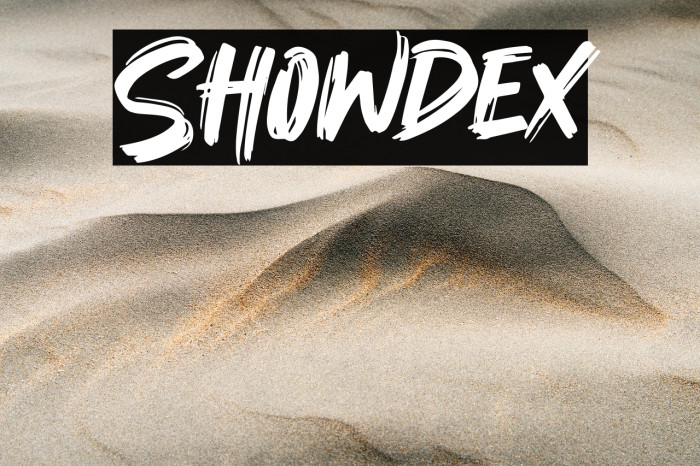 Showdex Example 1