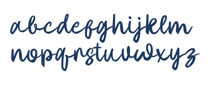 Showdriel-Regular Lowercase