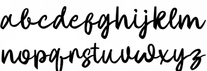 Showdriel-Regular Font Litere mici