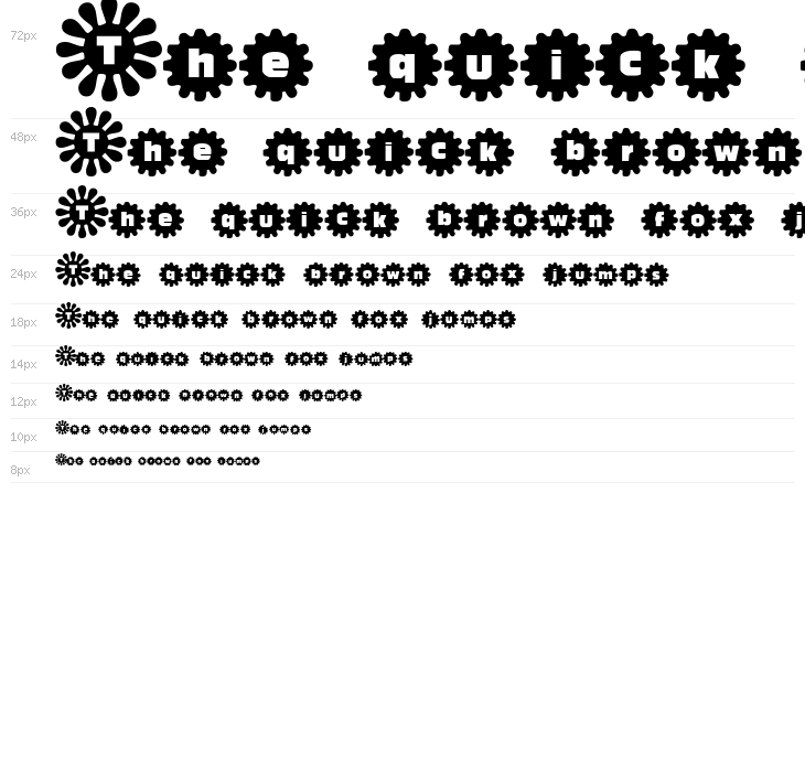 Shower Flower Waterfall