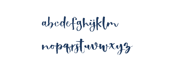 ShowetyBrush Lowercase