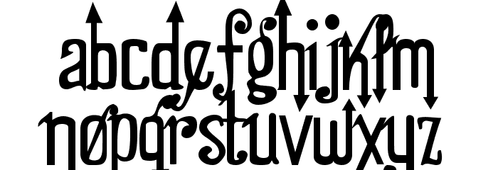Showgirl Erin Font LOWERCASE