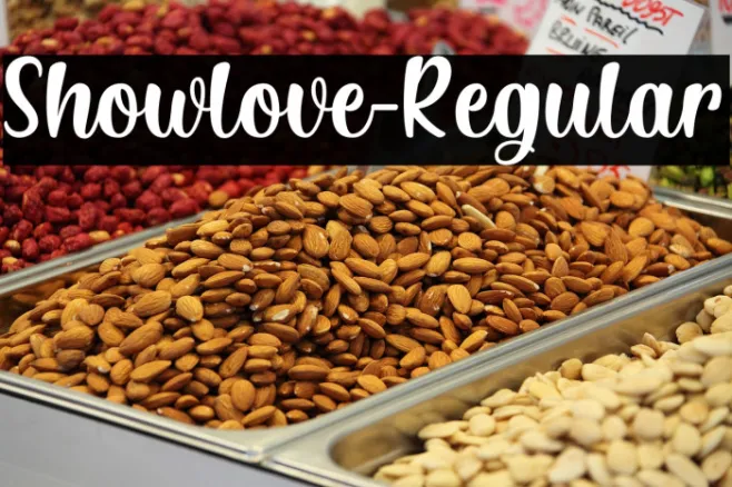 Showlove-Regular Example 3