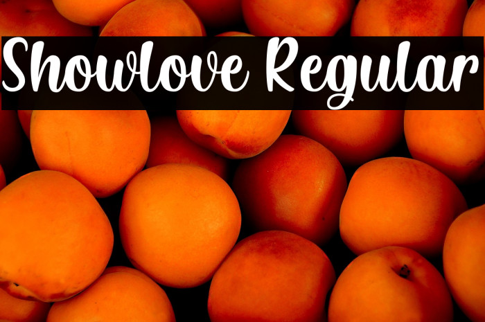 Showlove Regular Example 2