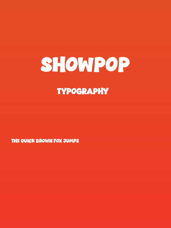 Showpop Poster