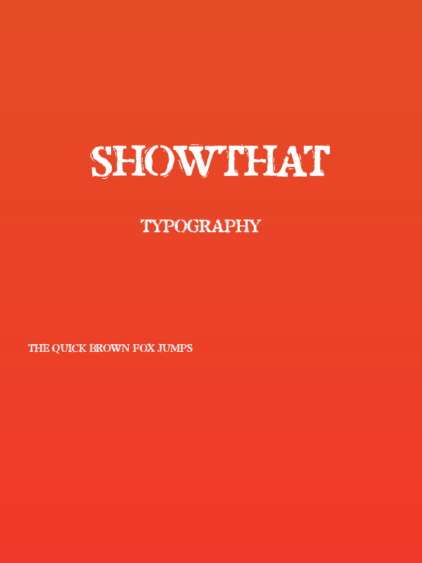 Showthat Poster
