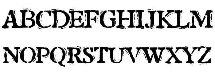 Showthat Font LOWERCASE