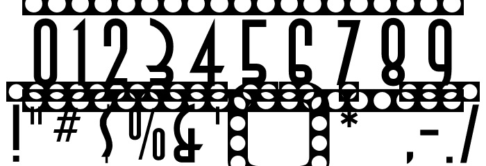 Showtime Font OTHER CHARS