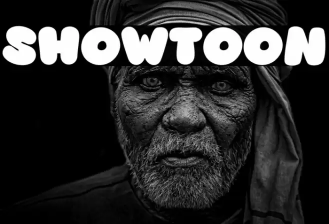 Showtoon 字体 examples