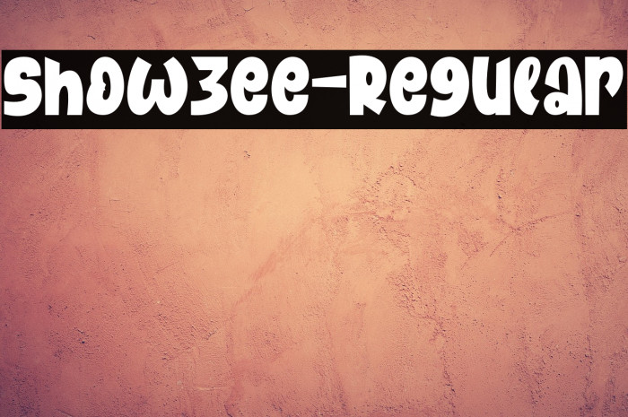 Showzee-Regular Example 1