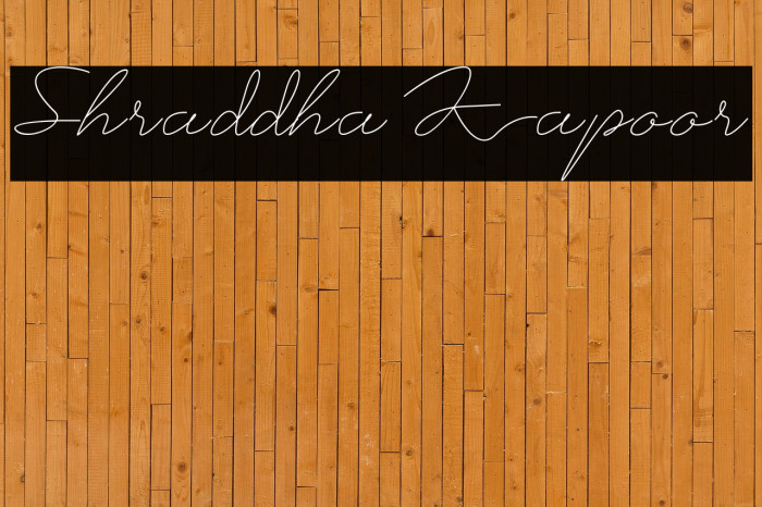 Shraddha Kapoor Example 3