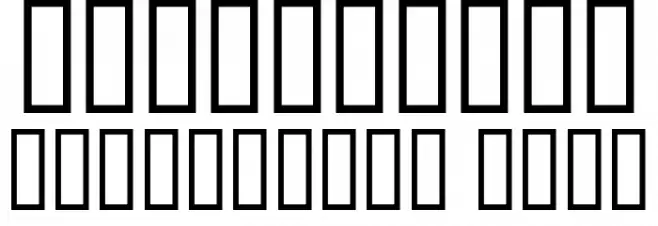 Shrapnel Font OTHER CHARS