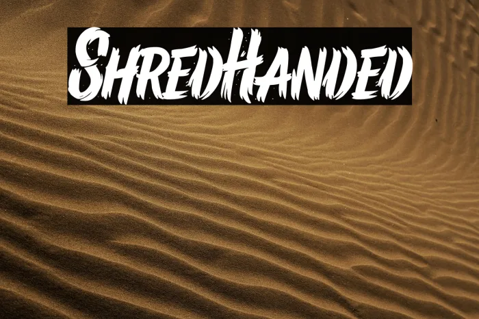 Shred Handed Example 1