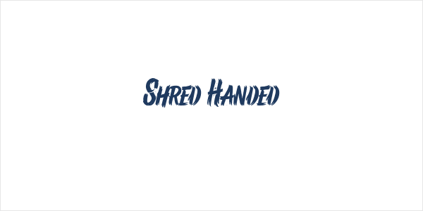 Shred Handed Logo