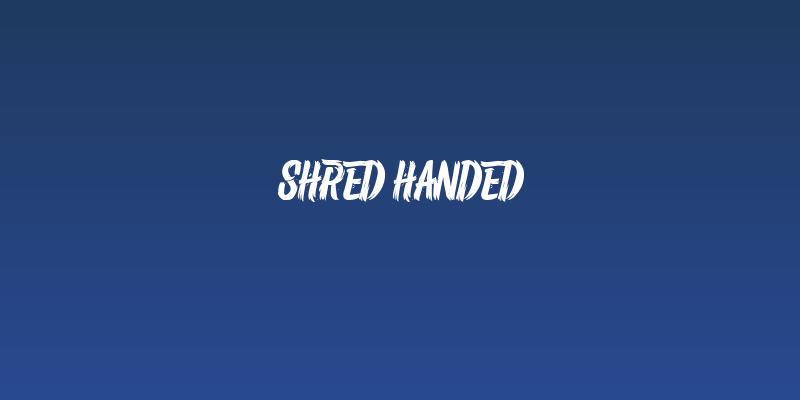 Shred Handed Social Header